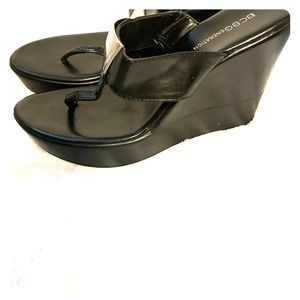 Slip on BCBG wedge sandal
